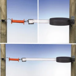 Gallagher Rol-poortset 15m Wit -Stijl Tuin Verkoopwinkel 010844 3 GALLAGHER