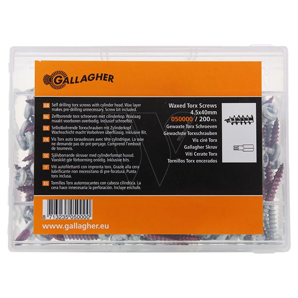 Gallagher Gallagher Schroeven (200) 7 Gallagher Gallagher Schroeven (200) - Afbeelding 5