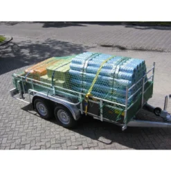 Aanhangwagennet Polypropyleen Groen 2x3m -Stijl Tuin Verkoopwinkel 1067416 2 Aanhangernet